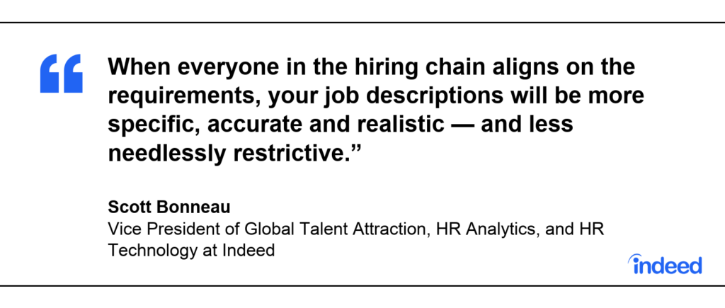 write a good job description
