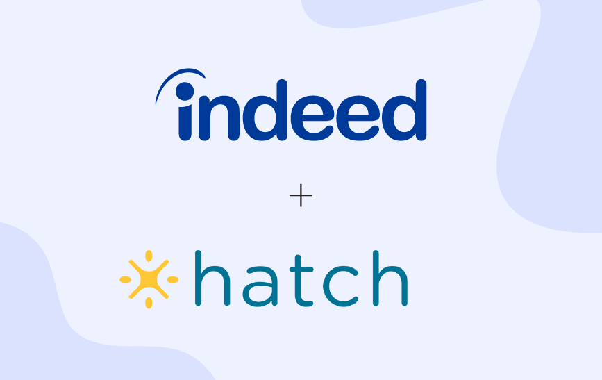 Indeed and Hatch logos