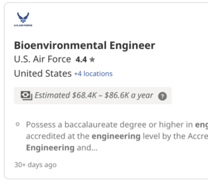 estimated pay feature