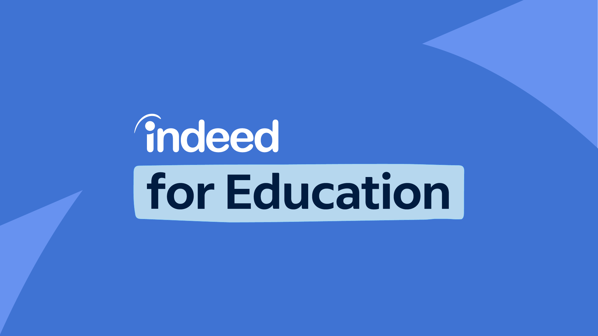 Indeed for Education