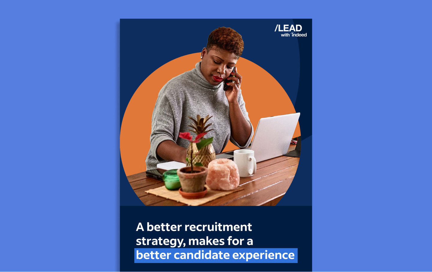 Cover Image of eGuide depicting a woman at work with her laptop and cell phone.