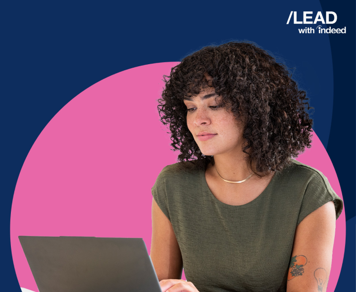 Cover Image of eGuide depicting a woman at work with her laptop.