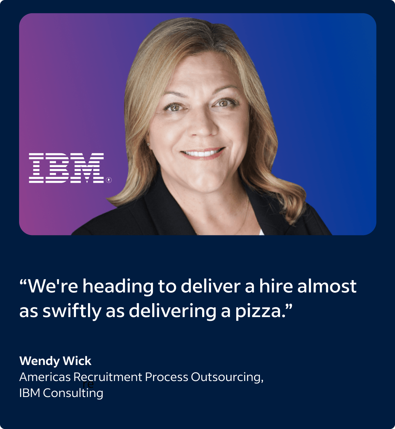 Headshot of Wendy Wick from IBM Consulting