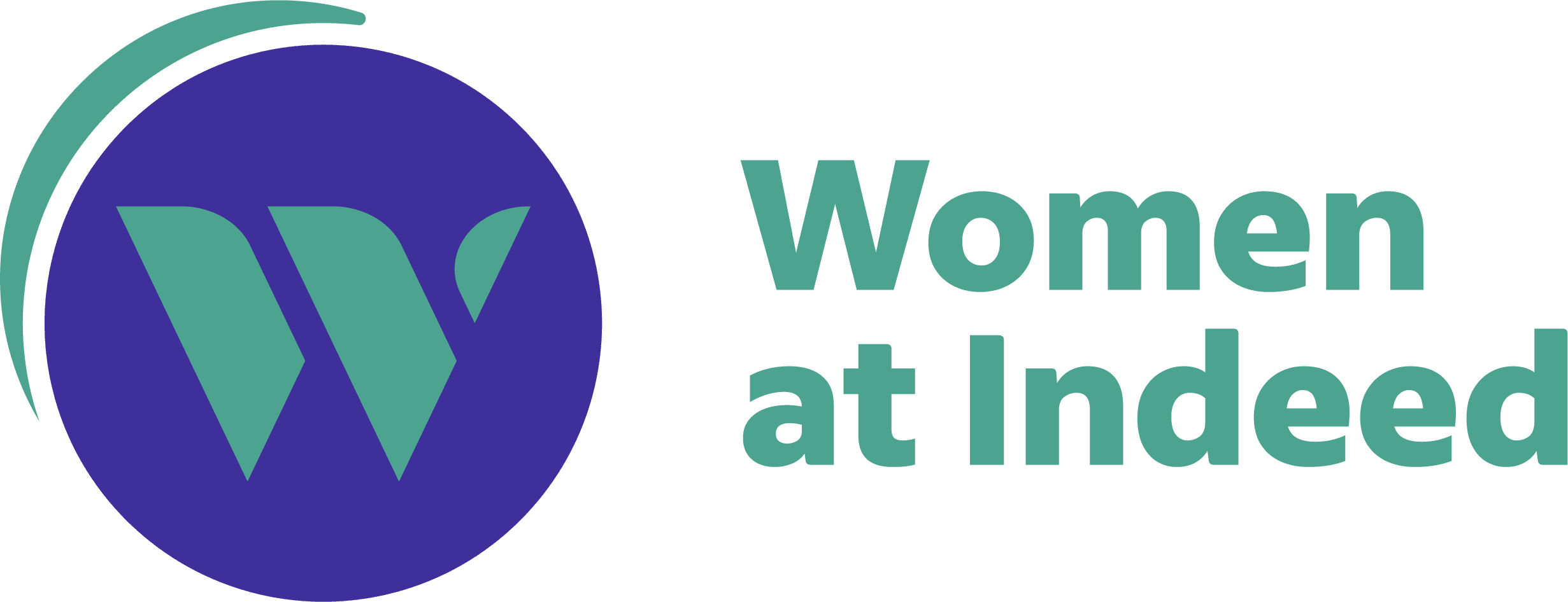 Women at Indeed logo