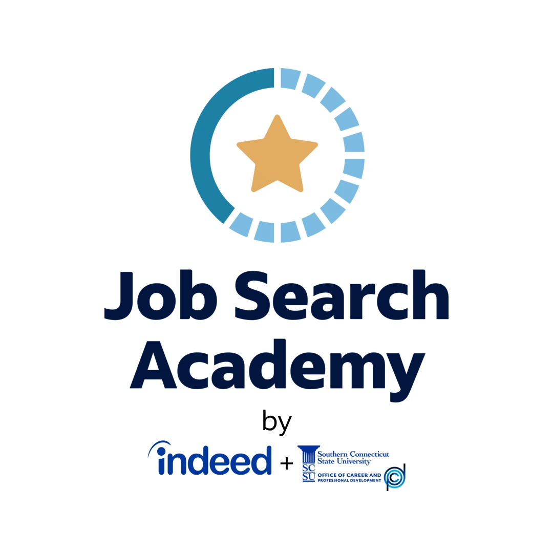 Job Search Academy by Indeed & Southern Connecticut State University logo