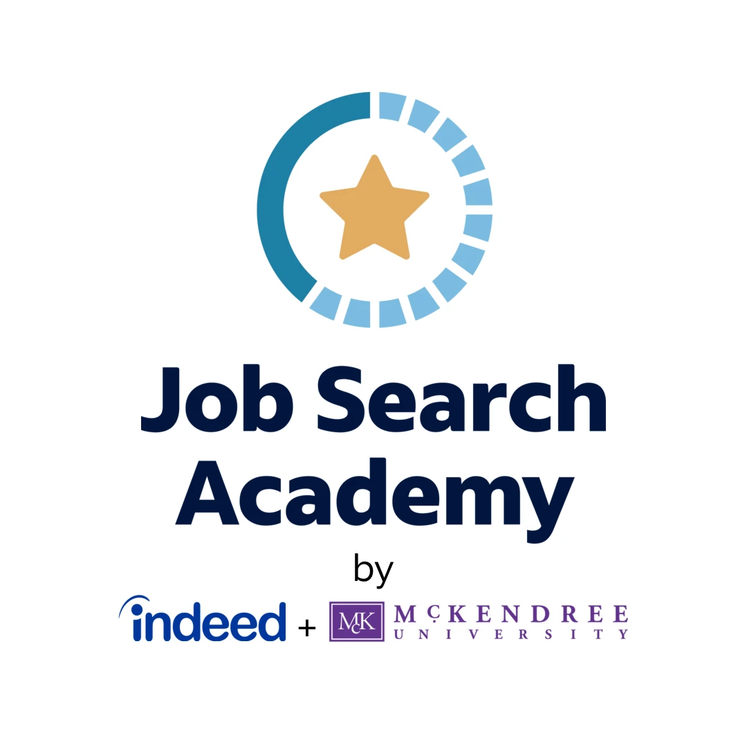 Job Search Academy by Indeed & McKendree University logo