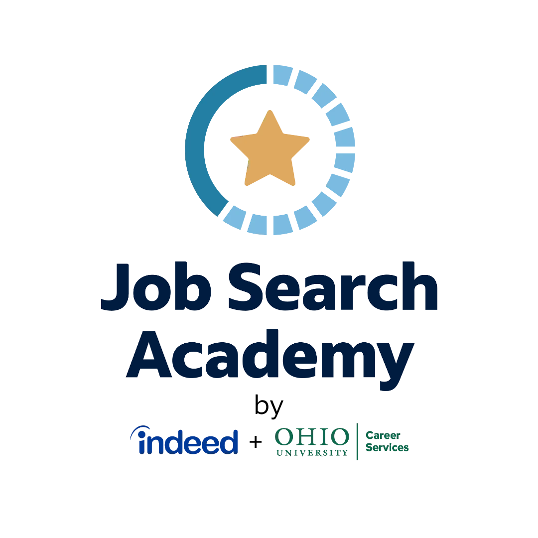 Job Search Academy by Indeed & Ohio University logo