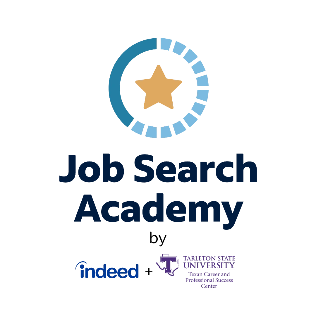 Job Search Academy by Indeed & Tarleton State University logo