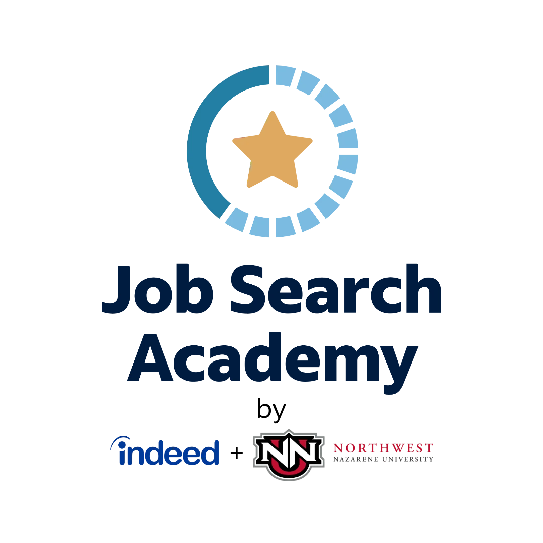 Job Search Academy by Indeed & Northwest Nazarene University logo