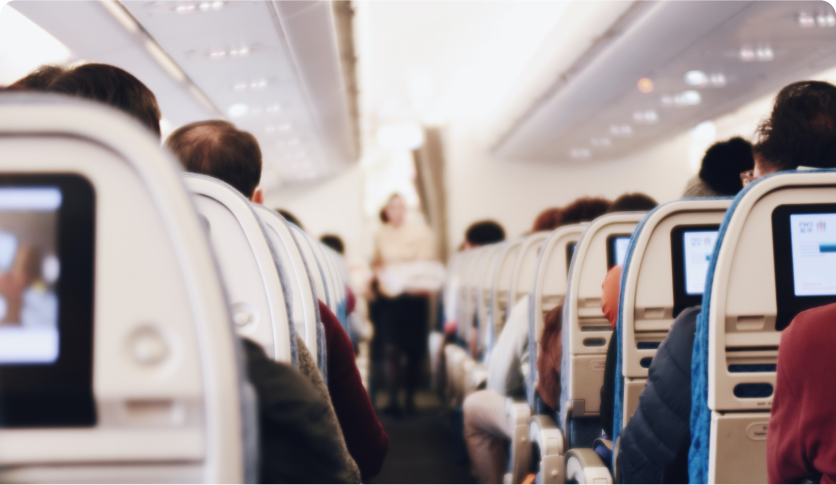 airplane cabin