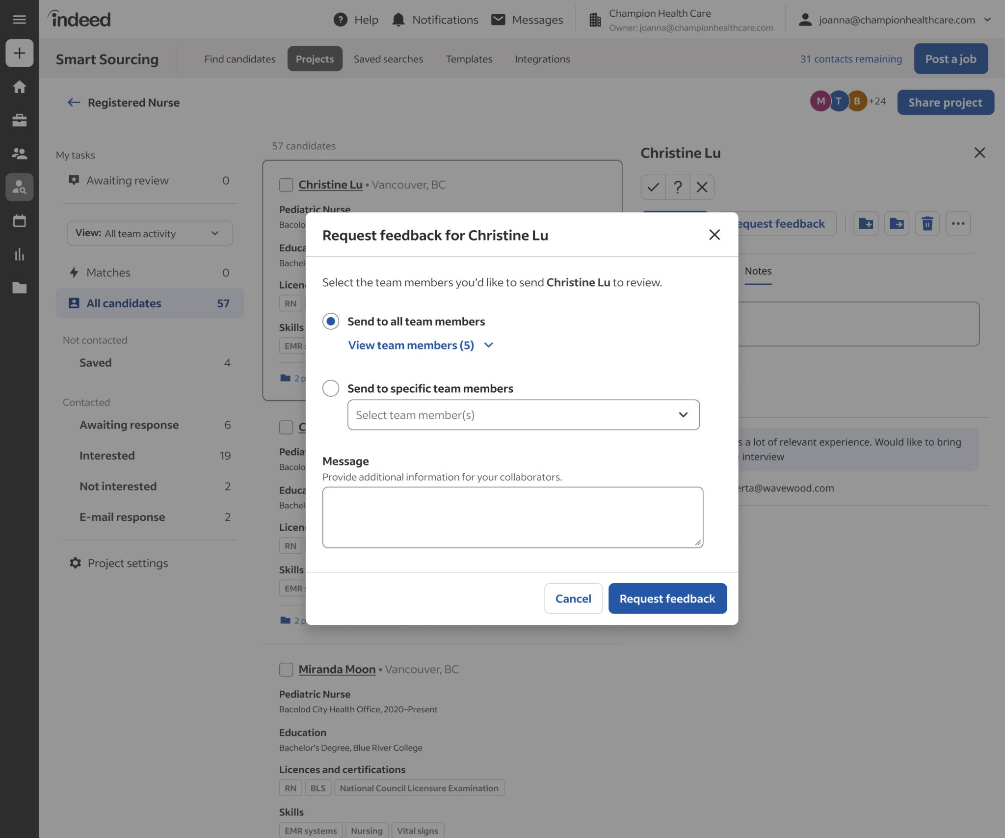 How to Find Candidates on Indeed