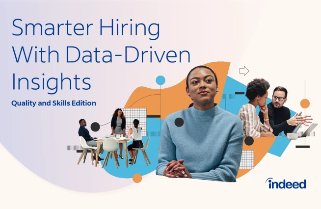 Cover of report showing title “Smarter Hiring with Data-Driven Insights” and subtitle “Quality and Skills Edition”