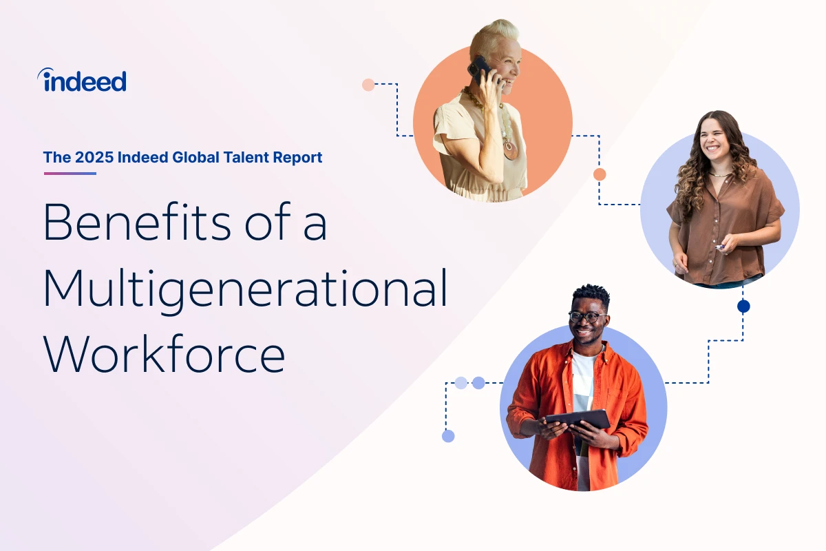 Thumbnail of executive summary showing title “Benefits of a Multigenerational Workforce”