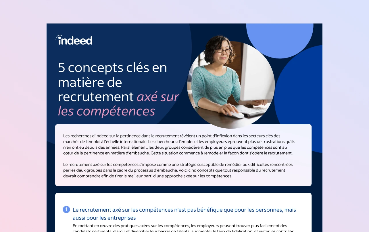 Imagette du résumé intitulé « 5 concepts clés du recrutement axé sur les compétences »