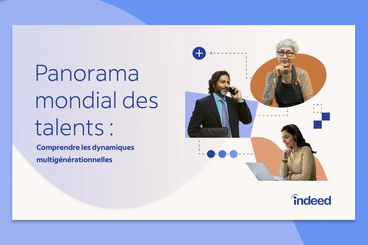 Couverture du rapport avec le titre «&nbsp;Panorama mondial des talents&nbsp;» et le sous-titre «&nbsp;Comprendre les dynamiques multigénérationnelles&nbsp;».