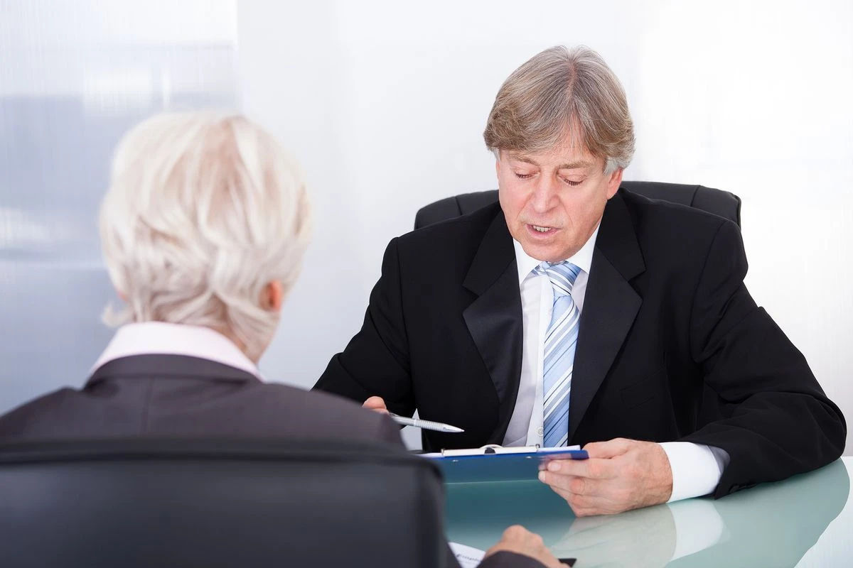 転職活動者との面接イメージ