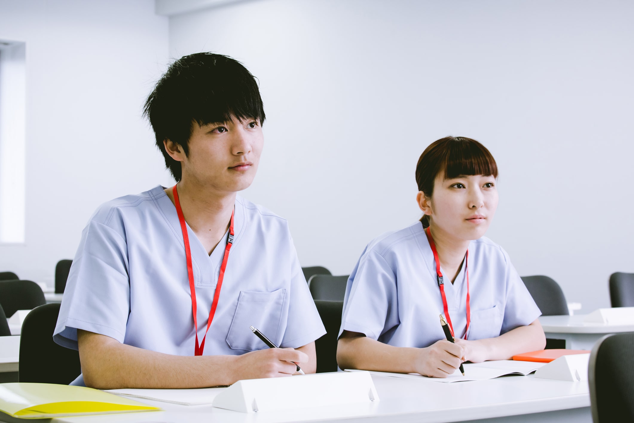 研修中の看護師のイメージ