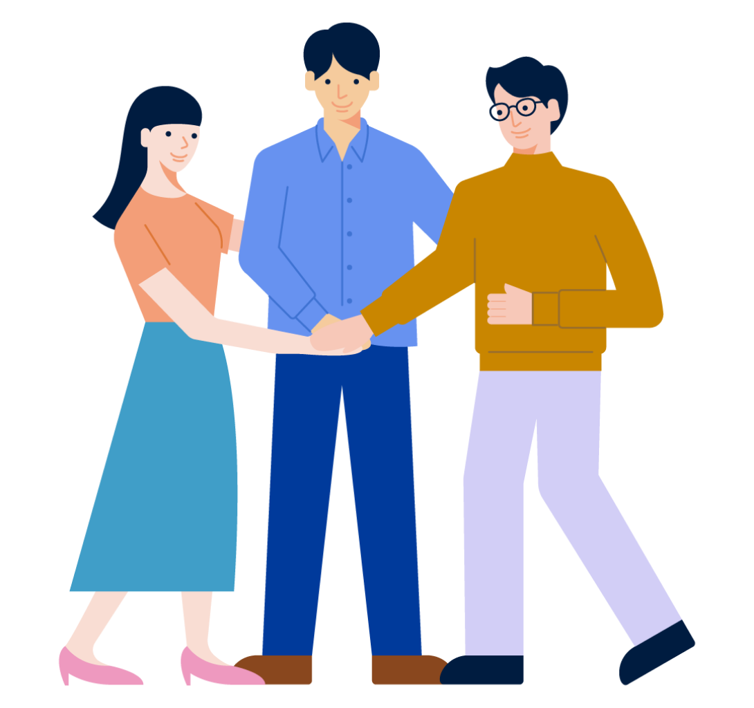 採用者の定着率が上がったイメージ