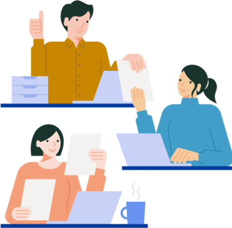 自社内での採用基準が明確化され、採用活動が属人的ではなくなったイメージ