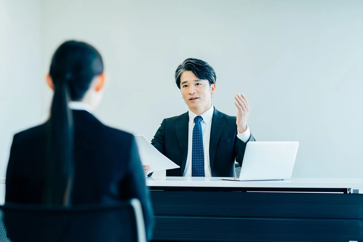 面接の様子