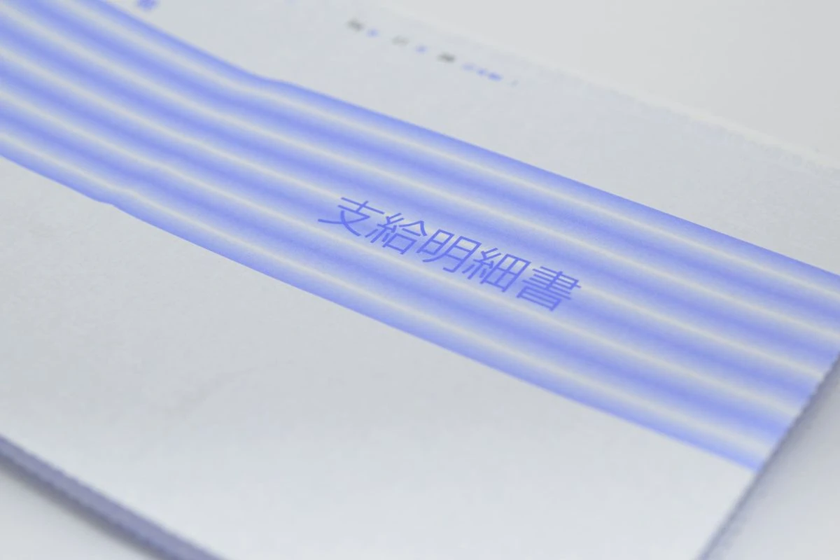 支給明細書のイメージ