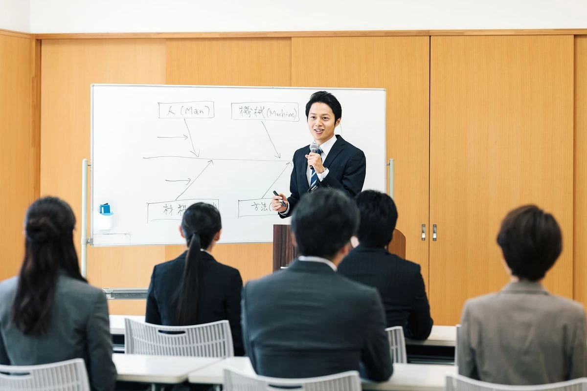 新人教育のイメージ