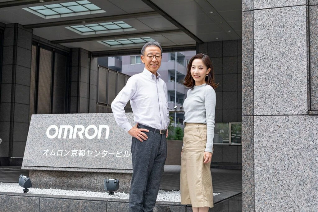 オムロン エキスパートリンク株式会社 リクルーティングセンター キャリア採用グループ長・田那村俊也氏と筒井まどか氏
