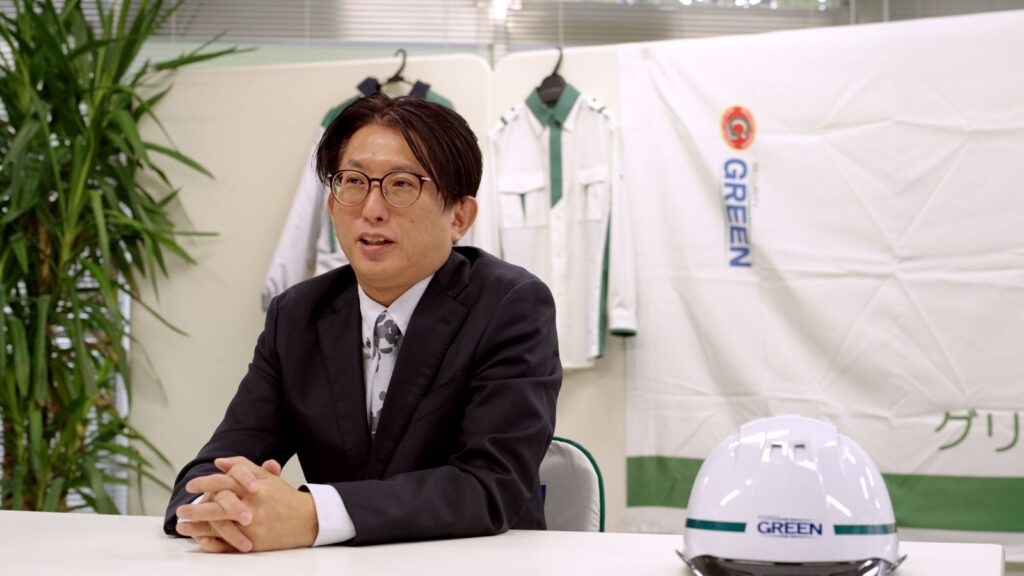 インタビューにお答えいただいた事業推進部 部長　山崎 章司 様