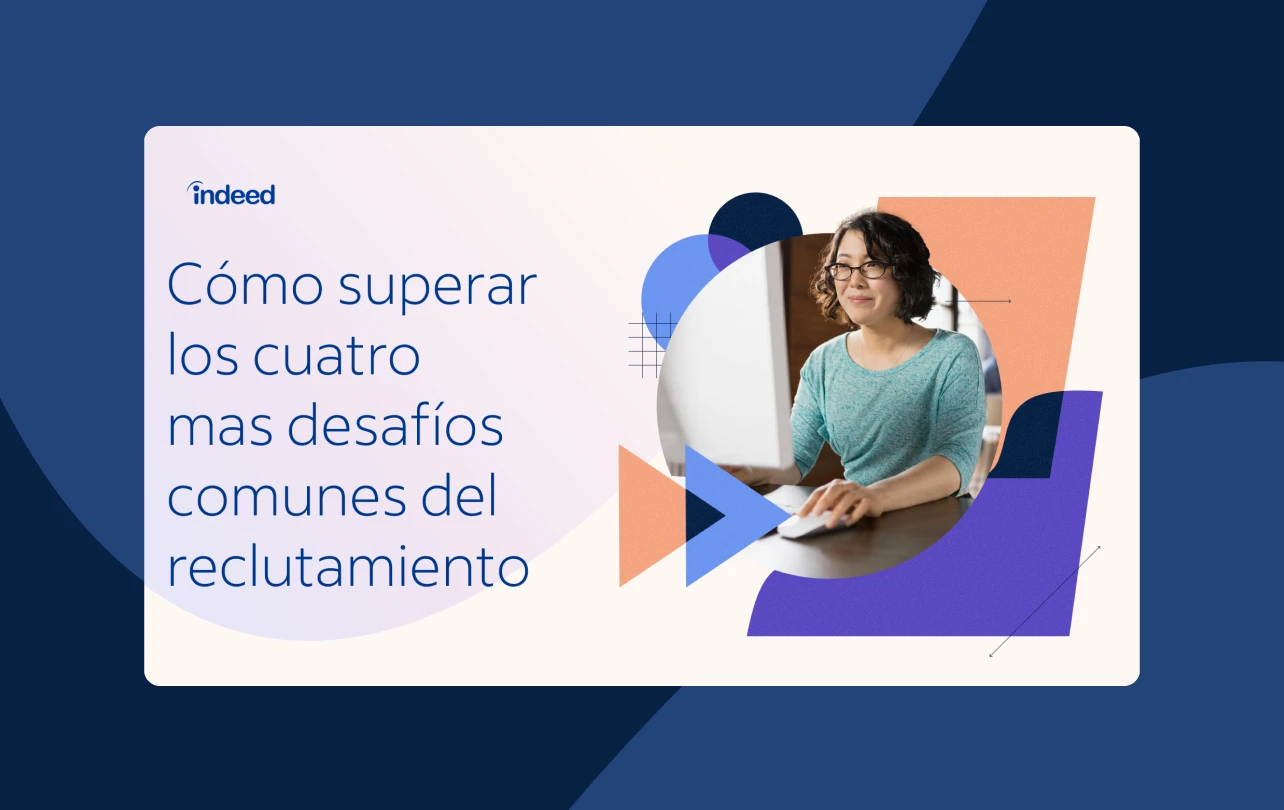 Miniatura de la guía que muestra el título “Cómo superar 4 desafíos comunes del reclutamiento” 