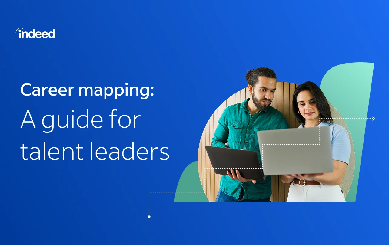 Cover of report showing title ‘Career mapping: a guide for talent leaders’