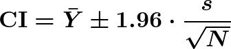 normal-approximation confidence interval