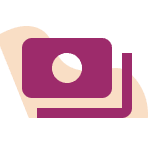 Icon of a credit card/money symbolizing fair compensation at work.