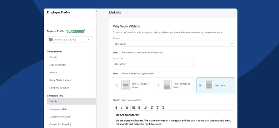 Employer Profile