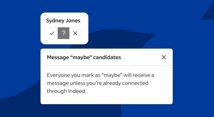 message maybe candidates with automated messages