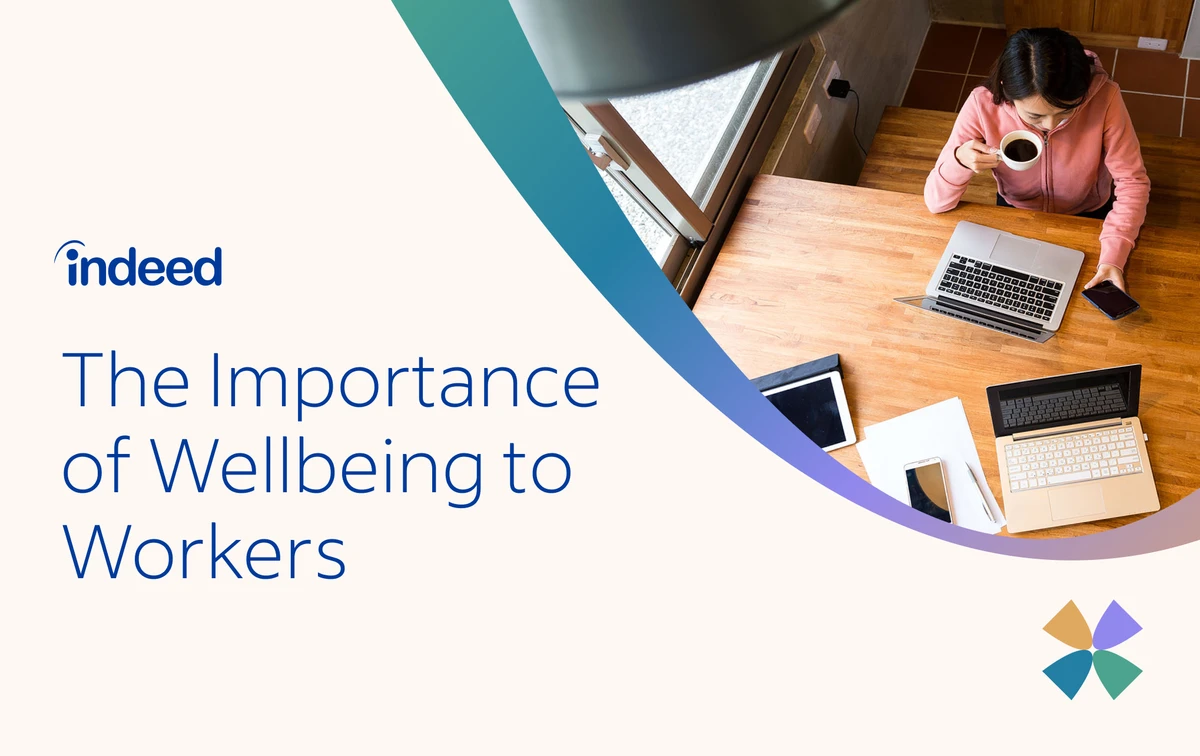Thumbnail of executive summary showing title “The importance of wellbeing to workers” 