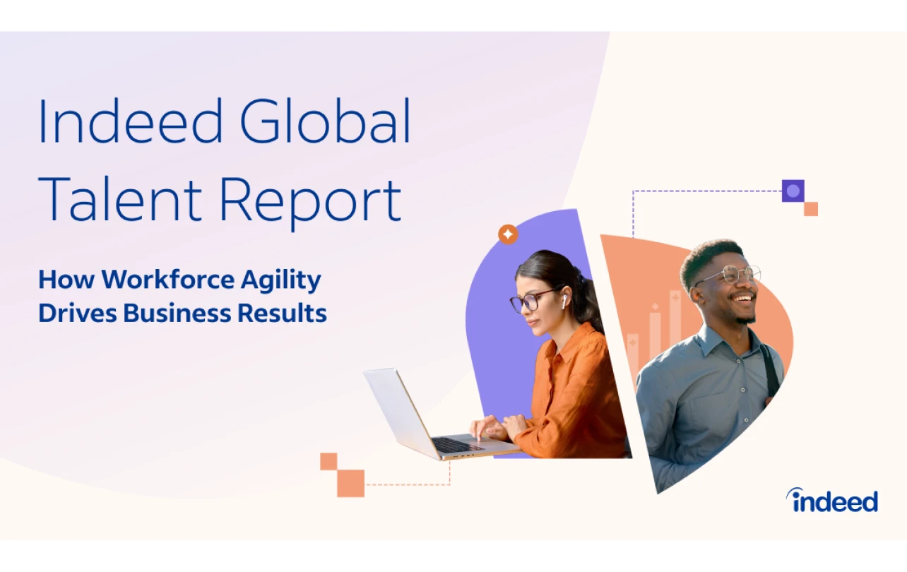 Research report showing two employees thriving at their jobs in an agile work environment