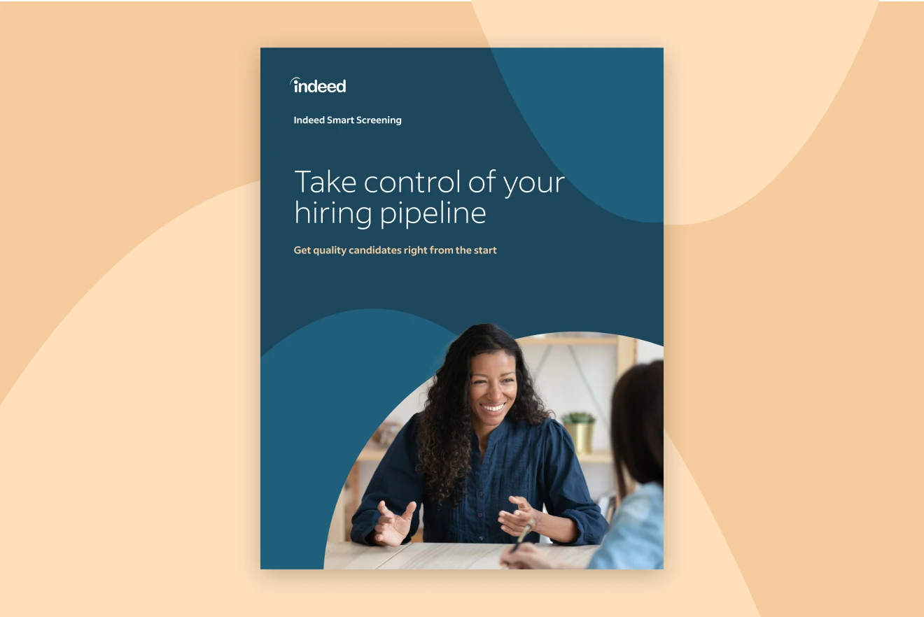 Cover of ebook showing an employer and job seeker during a job interview
