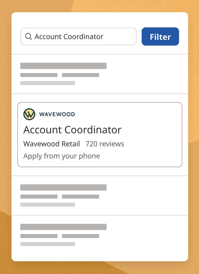 Featured employer job listing with added company logo to show how your listing will stand out against competitors