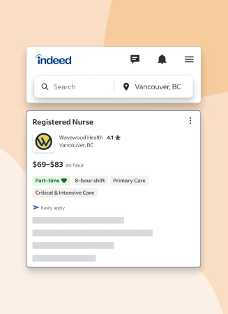 Featured employer job listing with added company logo to show how your listing will stand out against competitors
