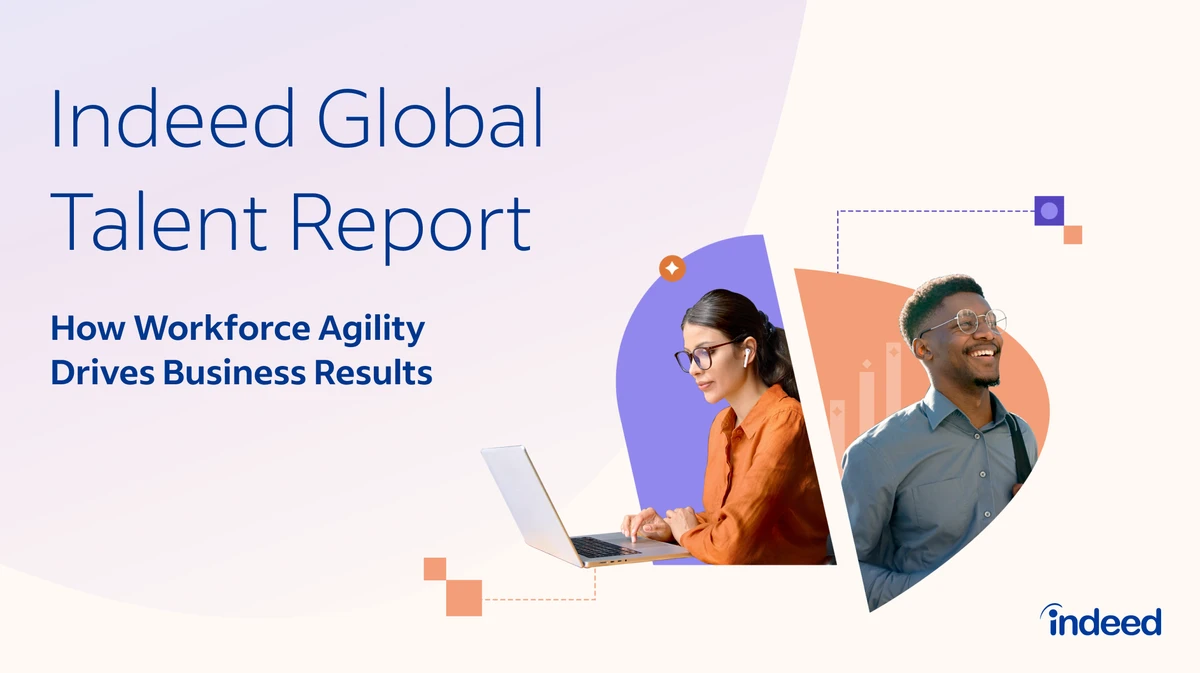 Research report showing two employees thriving in their jobs in an agile work environment