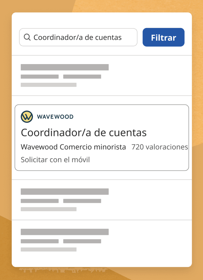 Oferta de empleo de Empresa destacada con el logotipo, para mostrar cómo destacará su publicación frente a las de sus competidores