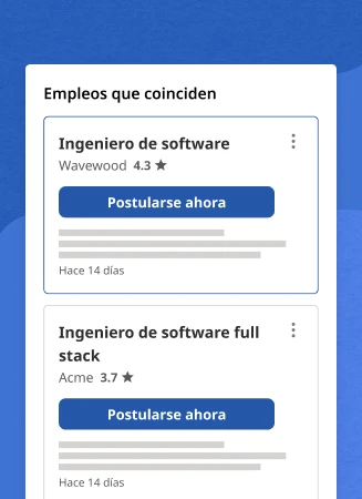 Sus empleos que coinciden se muestran a los candidatos pertinentes en Indeed.