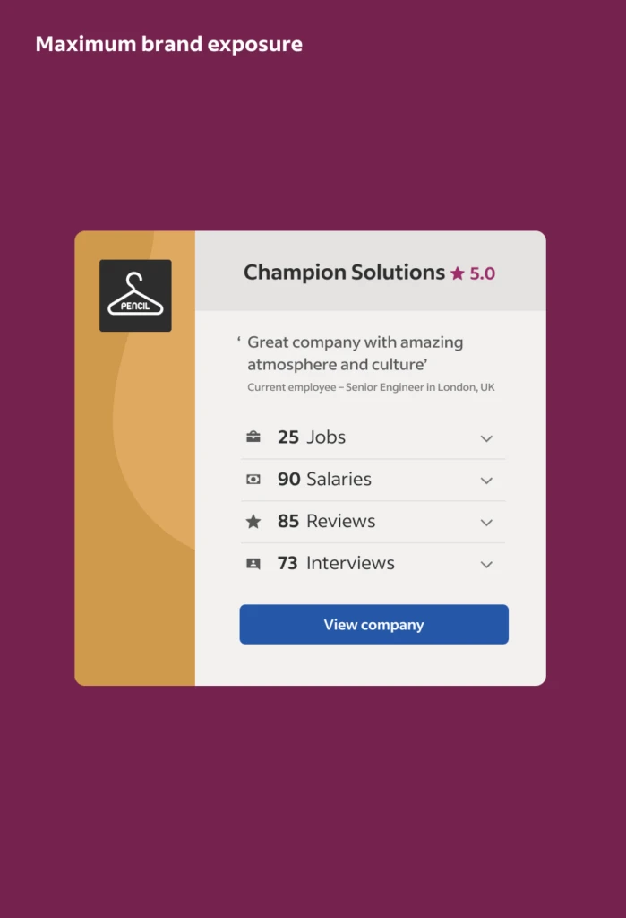 An Employer Branding Ad