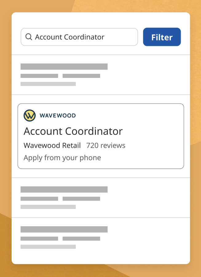 Featured employer job listing with added company logo to show how your listing will stand out against competitors