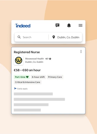Featured employer job listing with added company logo to show how your listing will stand out against competitors