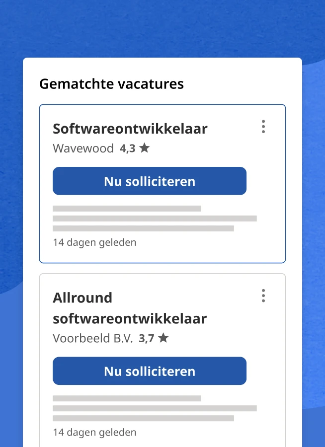 Jouw passende vacatures worden getoond aan relevante werkzoekenden op Indeed. 