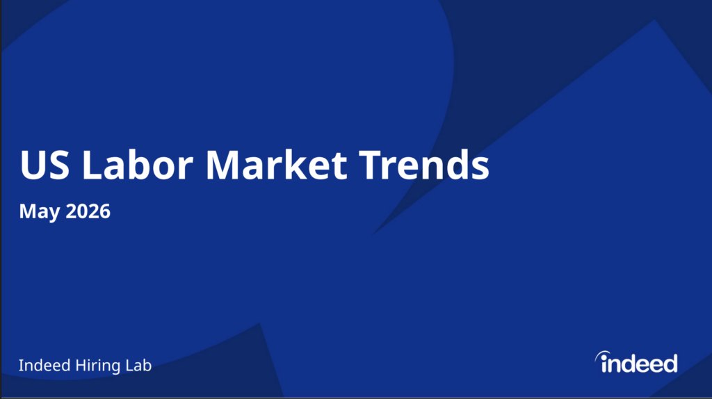 Dark blue presentation title slide featuring large white text reading 