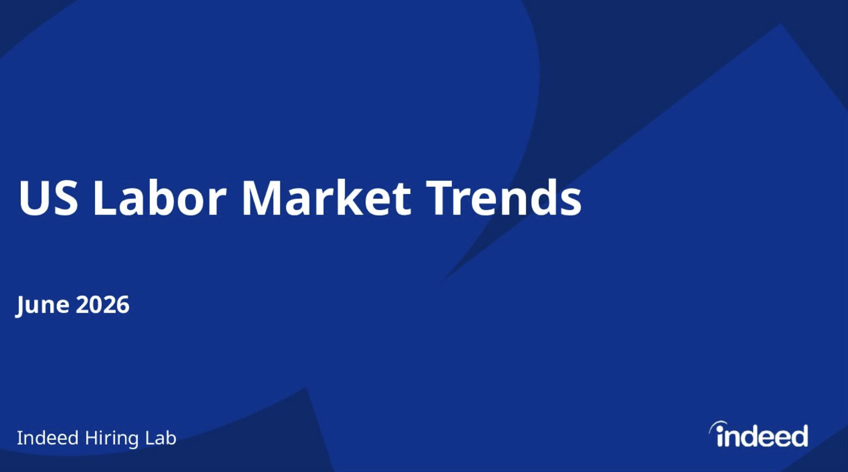 US Labor Market Trends Chartbook June 2026
