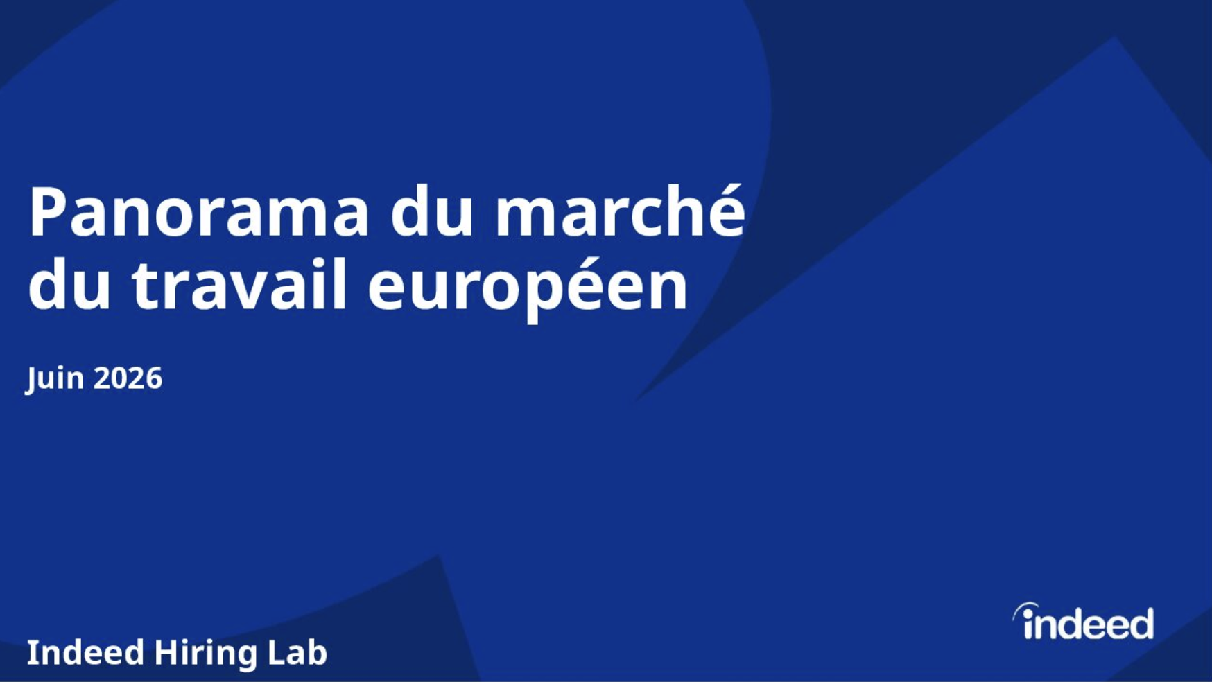Panorama du marché du travail européen Juin 2026